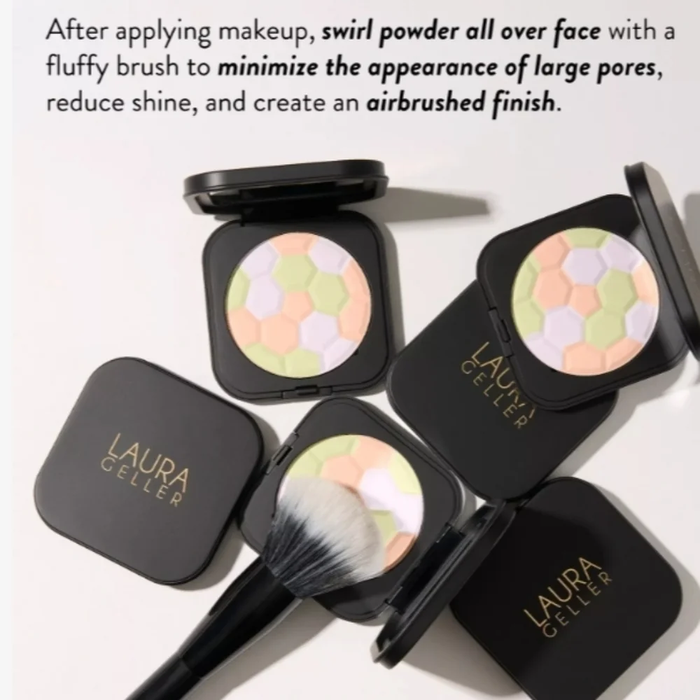 Laura Geller Filter Finish Neutralizing Setting Powder, Full Size, NIB